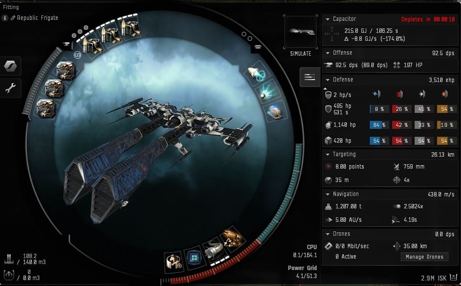 EVE Online ships Rifter